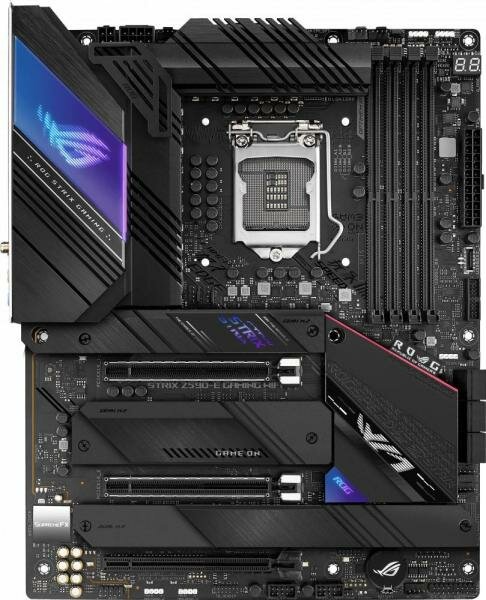 Материнская плата ASUS ROG STRIX Z590-E GAMING WIFI Socket 1200 Z590 4xDDR4 3xPCI-E 16x 6 ATX Retail