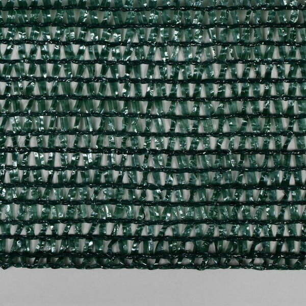 Сетка затеняющая, 5 x 3 м, плотность 55 г/?2, зелёная, в наборе 15 клипс - фотография № 2