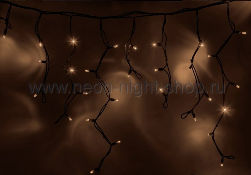 Neon-night Гирлянда Айсикл (бахрома) светодиодный, 4,0х0,6 м, 220В 255-226