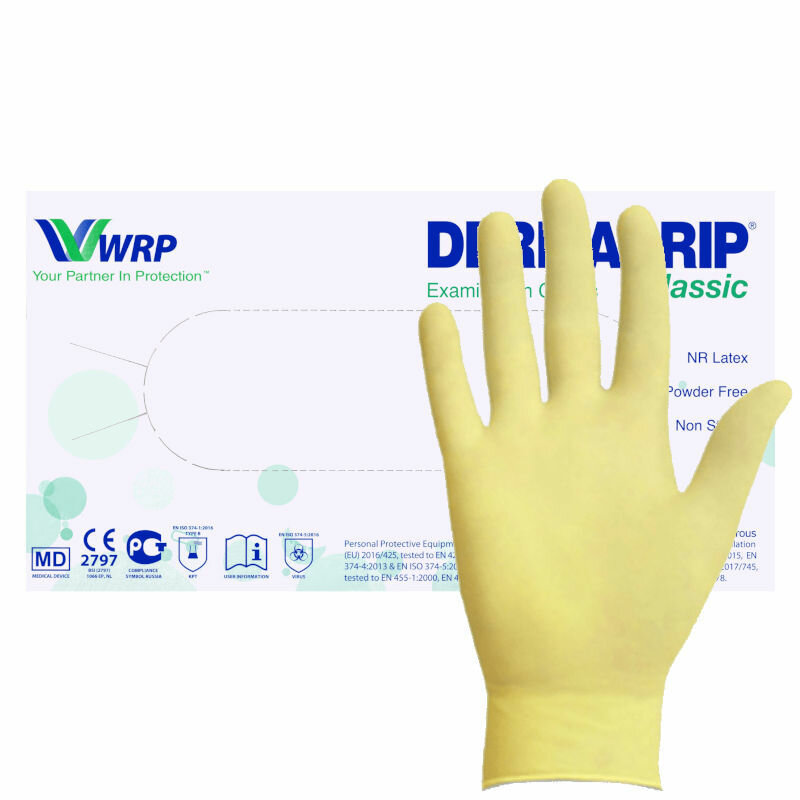 Перчатки смотровые WRP Dermagrip Classic