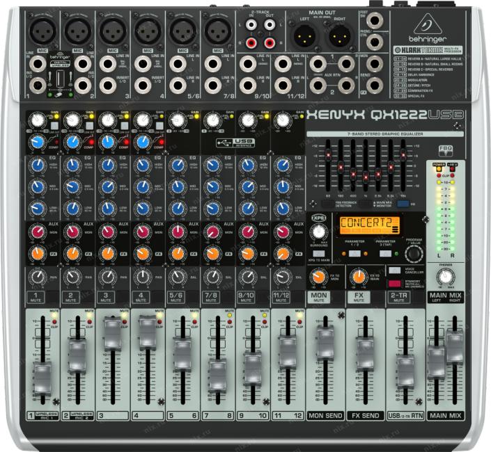   Behringer XENYX QX1222USB