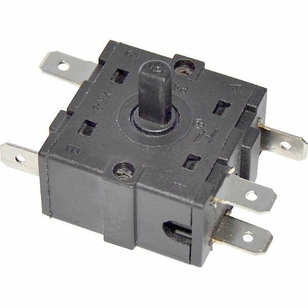 Переключатель KDT-102 25T125, XK2 SERIES 250В 16А 5pin 32,5*36,5мм 90гр.