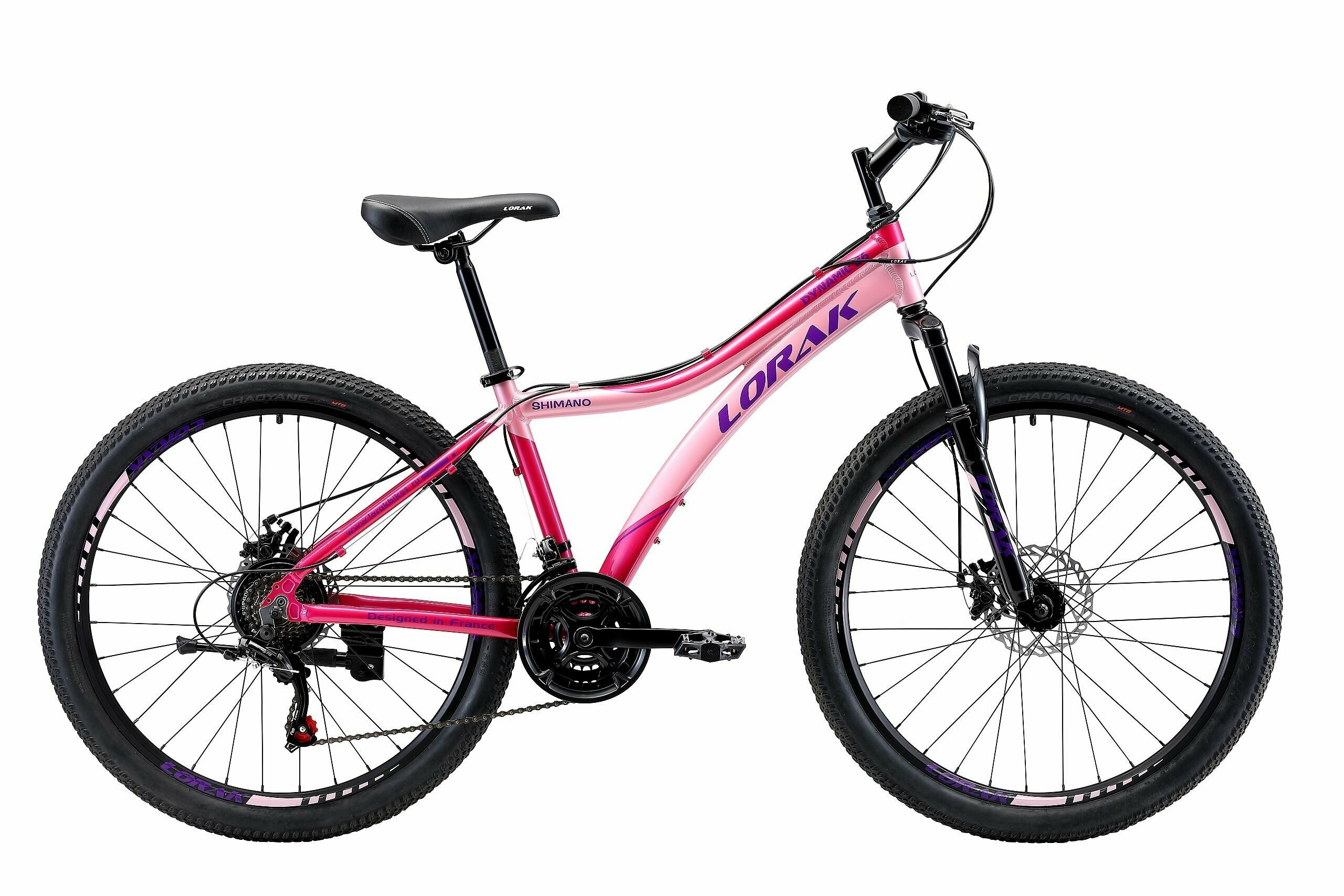 Велосипед LORAK DYNAMIC 26 (2022) 15" розовый