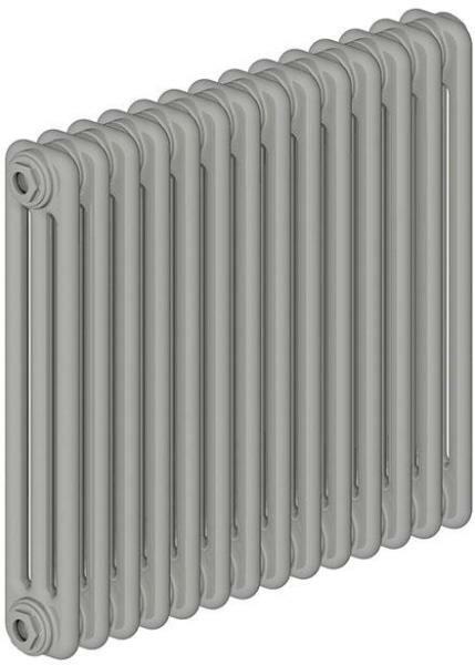 Радиатор стальной Irsap Tesi 500 14 секций, серый Манхэттен - фото №1