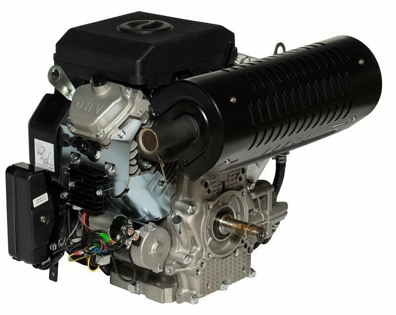 Двигатель Loncin LC2V78FD-2 (H type) (V-образн, 678 см куб, D25 мм, 20А, электрозапуск) - фотография № 2