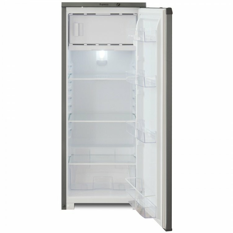 Холодильник БИРЮСА М110 Серебристый Металлик - фотография № 3
