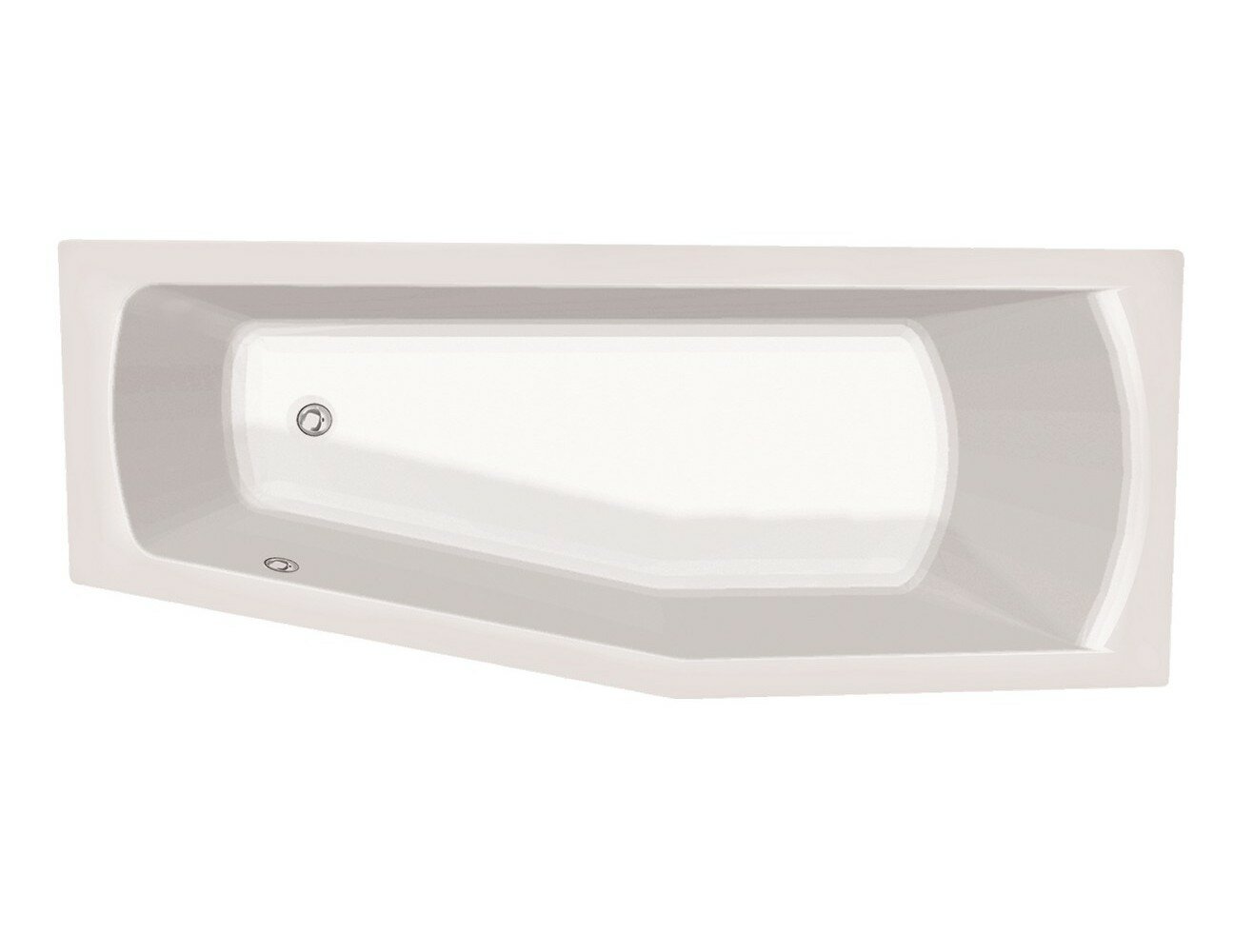 Акриловая ванна C-bath Nika 170х70 R