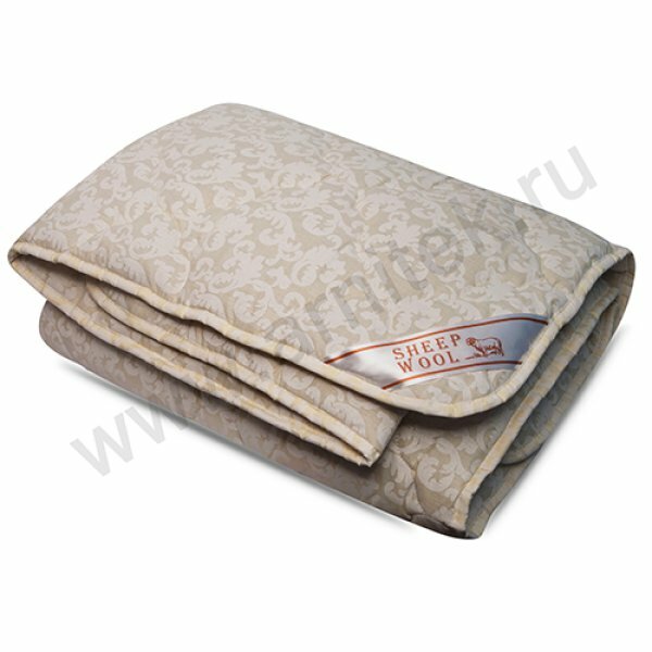 Одеяло стеганное овечья шерсть Арнитек классическое (хлопок), Размер одеяла Евро - фотография № 1