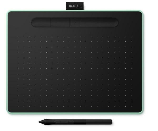 Графический планшет Wacom Intuos M Bluetooth CTL-6100WLE-N Bluetooth/USB фисташковый