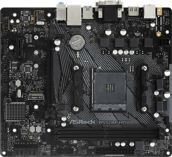 Материнская плата ASRock B550M-HDV