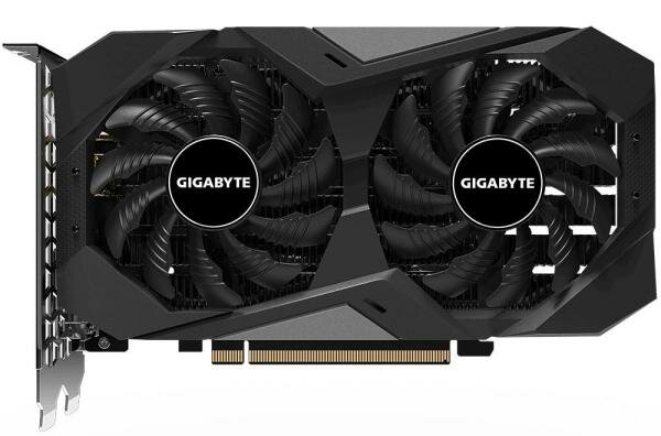 Видеокарта GIGABYTE GeForce GTX 1650 D6 WINDFORCE OC 4G (GV-N1656WF2OC-4GD) (rev. 1.0), Retail