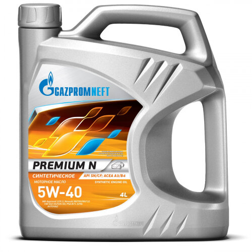   Gazpromneft  Premium N 5W-40  4 