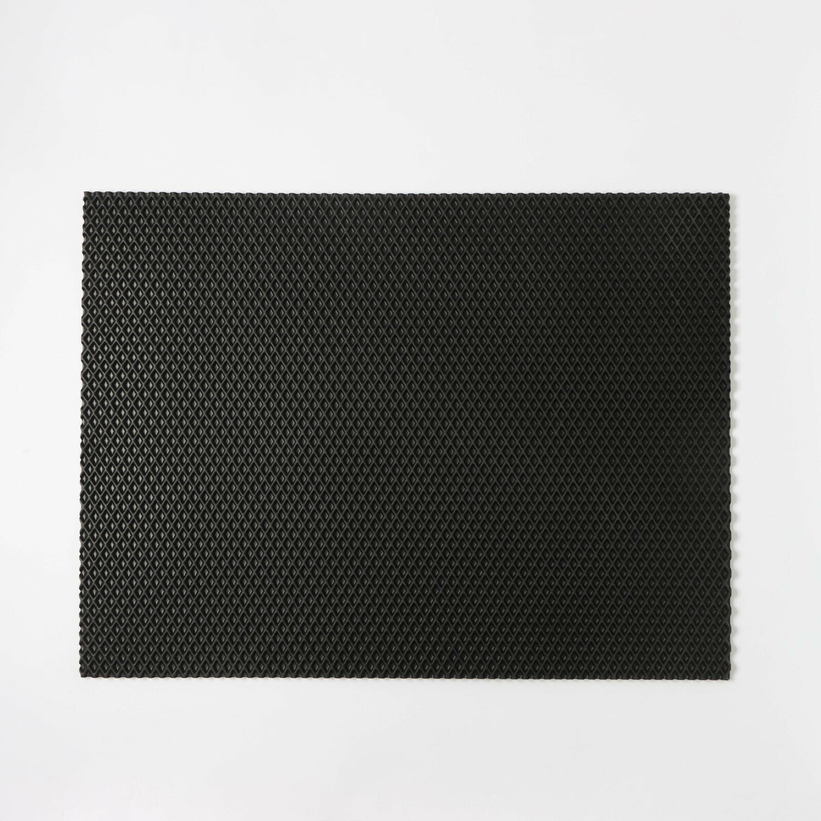 Коврик универсальный придверный «Ромб», 60×80 см, цвет черный - фотография № 3