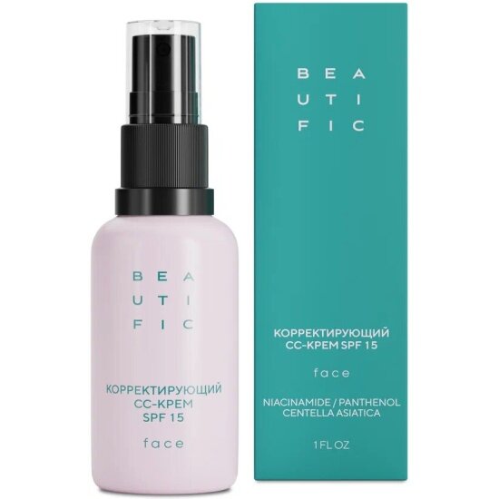 Крем СС Beautific Acne Away корректирующий, 30 мл