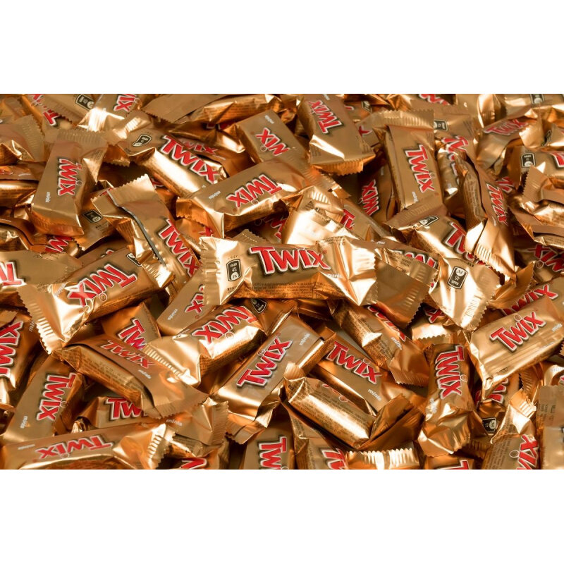 Шоколадный батончик Twix миниc, 1кг - фотография № 6