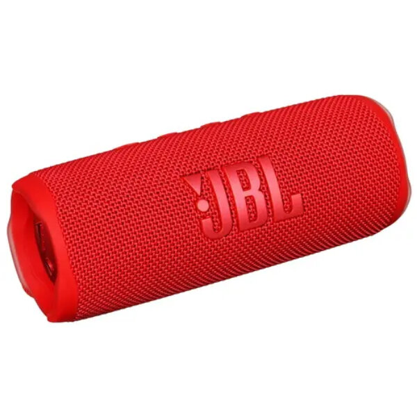 Портативная акустика JBL Flip 6 красный Bluetooth 5.1, время воспроизведения музыки 12 ч, емкость аккумулятора 4800 mAh, время заряда 2,5 ч