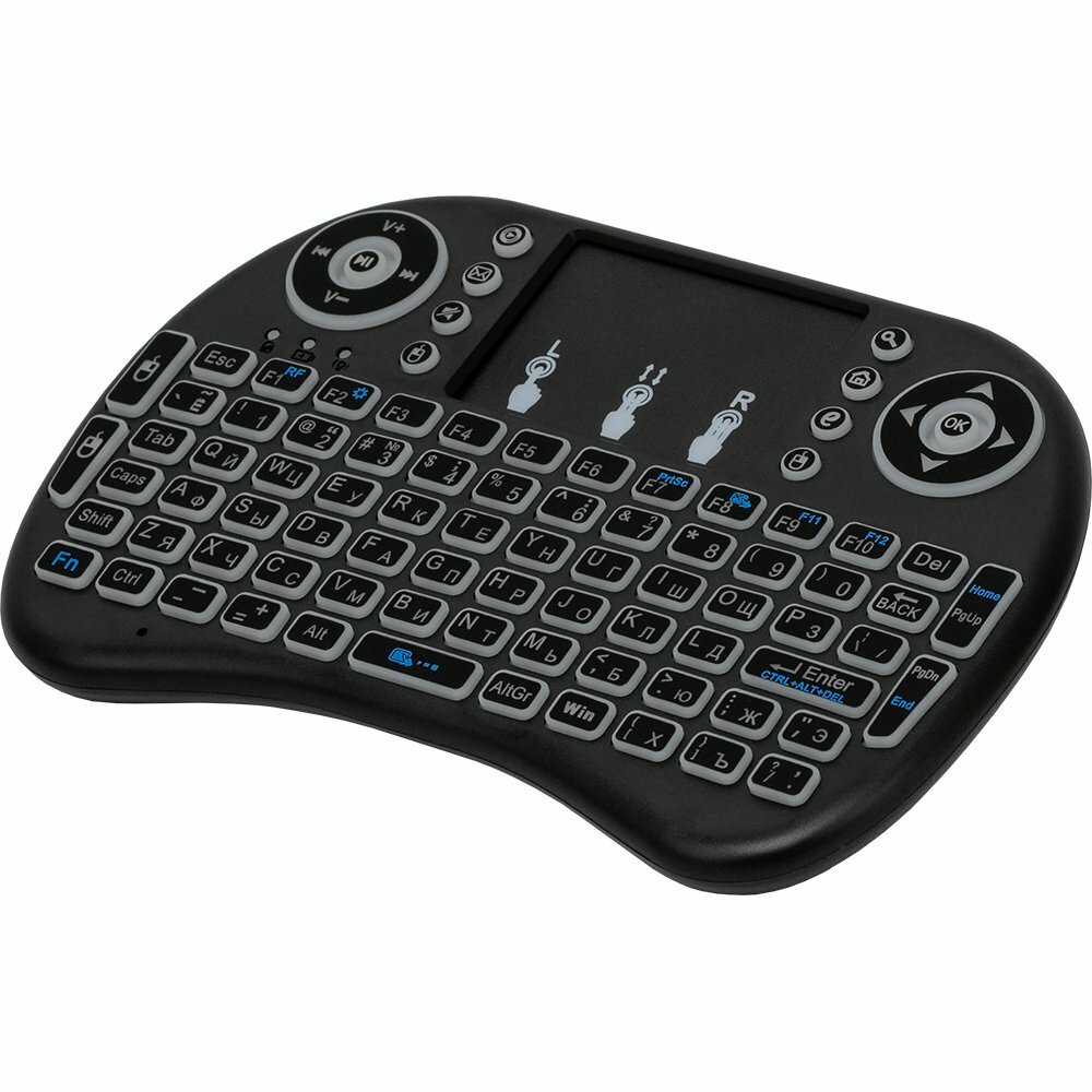 Клавиатура беспроводная для Smart TV B&C bc-692 RGB light