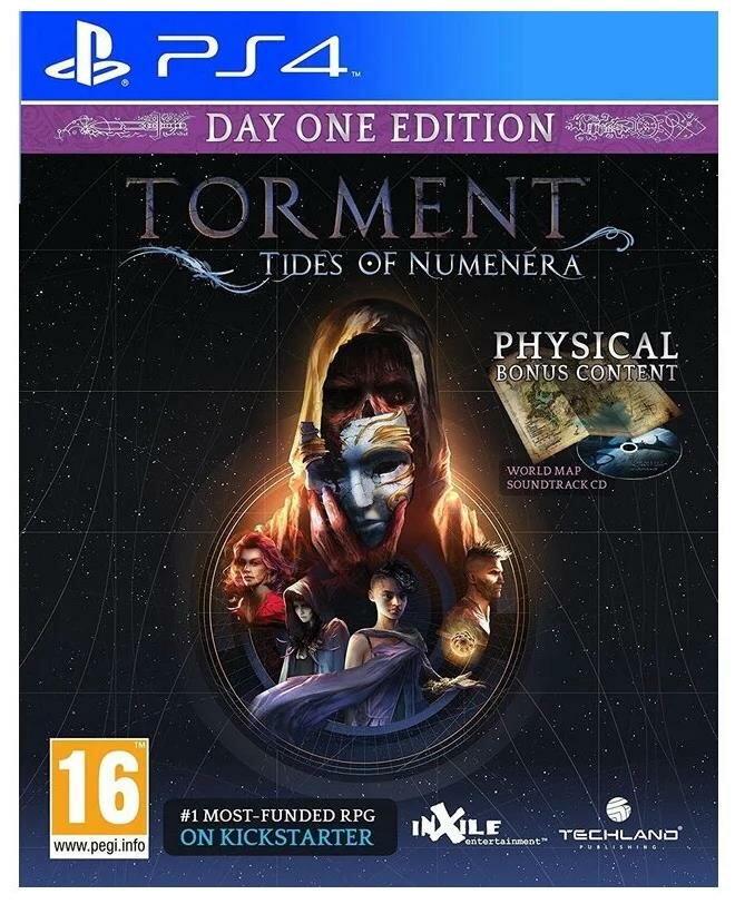 PlayStation Игра Torment: Tides of Numenera - Day One Edition (русские субтитры) (PS4)