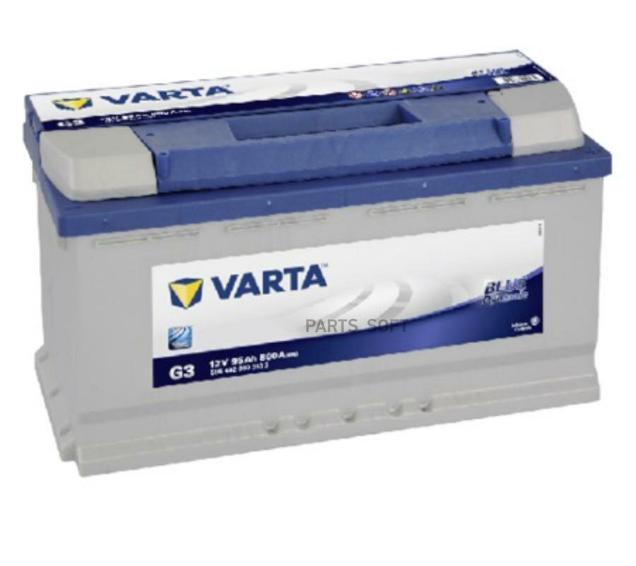 VARTA 595402080 595402080_аккумуляторная батарея! BLUE DYNAMIC 19.5/17.9 евро 95Ah 800A 353/175/190\