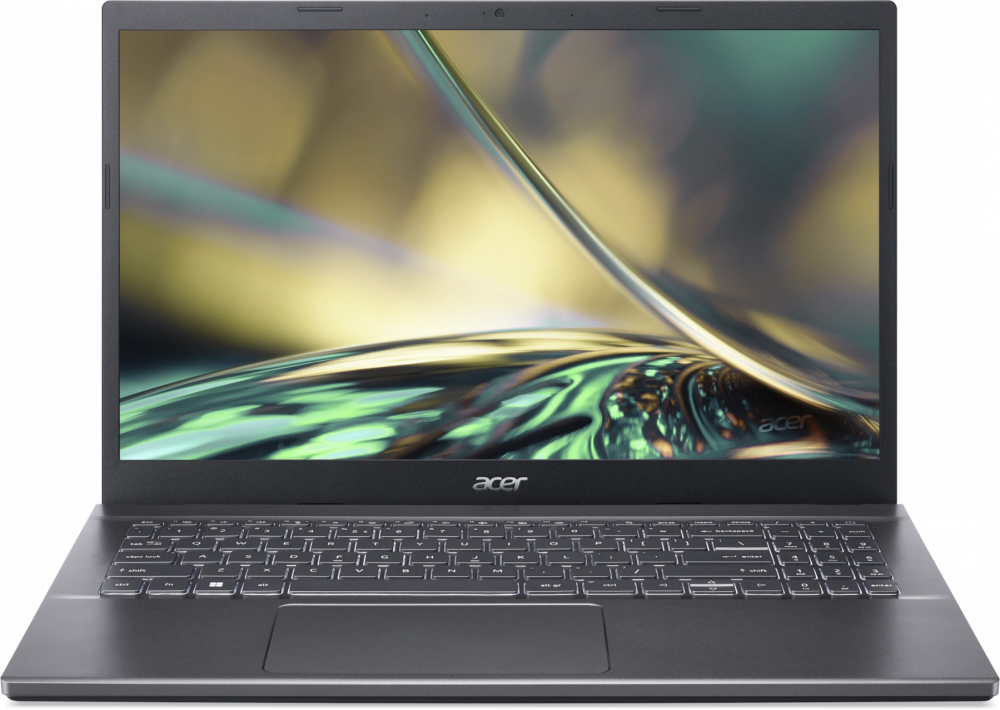 Ноутбук Acer Aspire A515-57-74MS, 15.6" (2560x1440) IPS/Intel Core i7-1255U/16ГБ DDR4/512ГБ SSD/Iris Xe Graphics/Без ОС, черный (NX.K8WER.004)