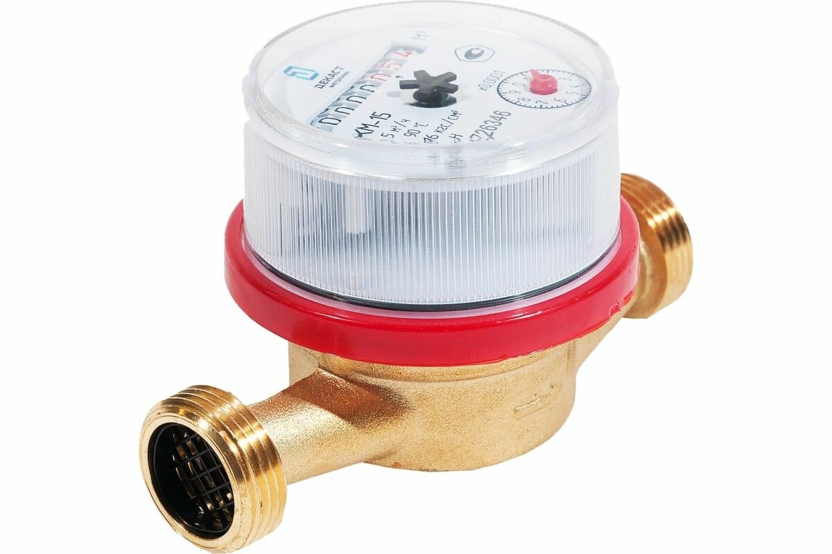 фото Счетчик воды декаст ВСКМ-15 (110 мм, без кмч) 72-15-249