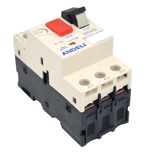 фото Пускатель GV2-M16 9А~14A кнопочный (ANDELI)