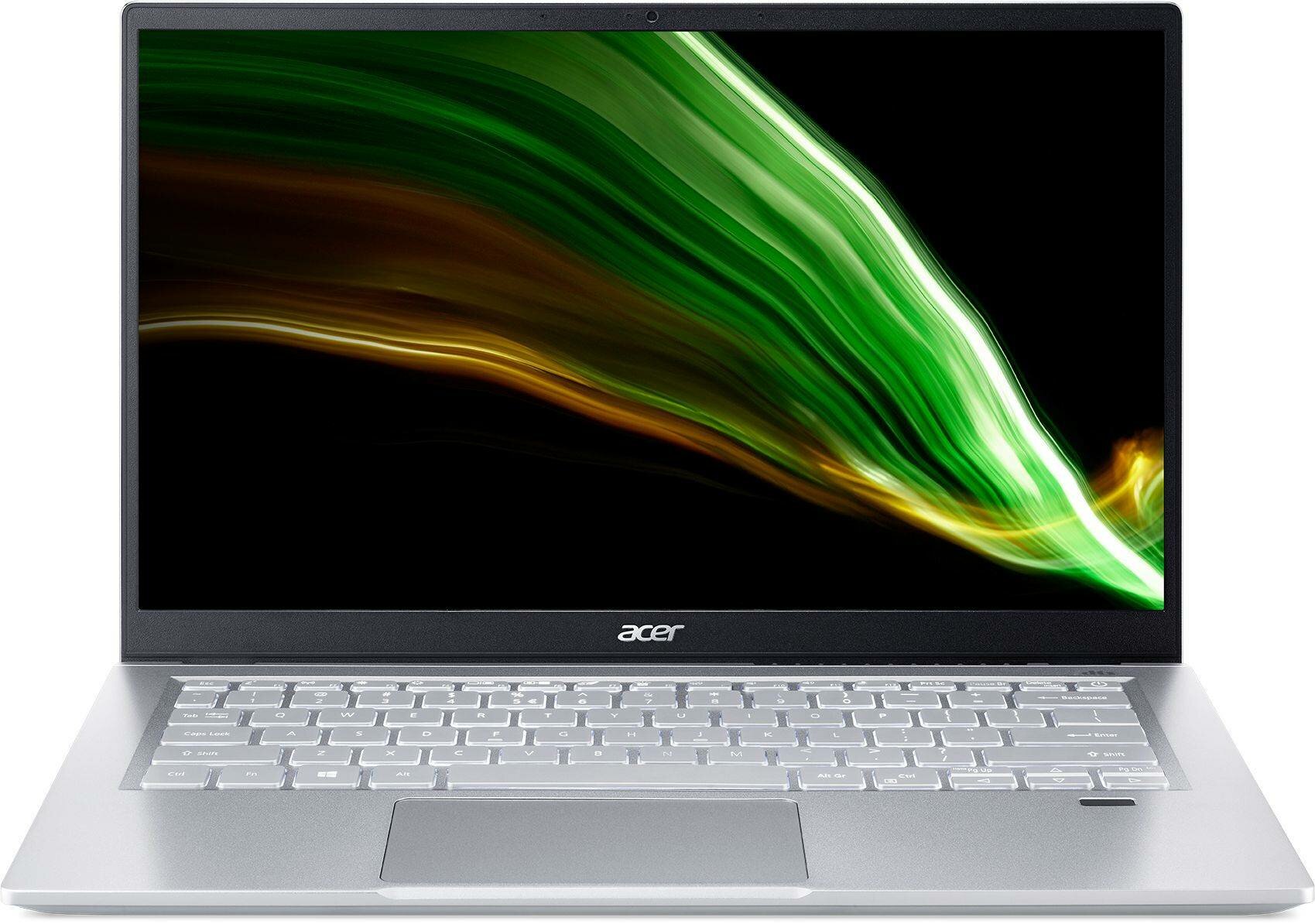 Ультрабук Acer Swift 3 SF314-511-32P8 серебристый (nx.abler.003)