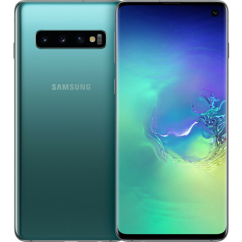 Смартфон Samsung Galaxy S10 8/128 ГБ, Dual nano SIM, аквамарин