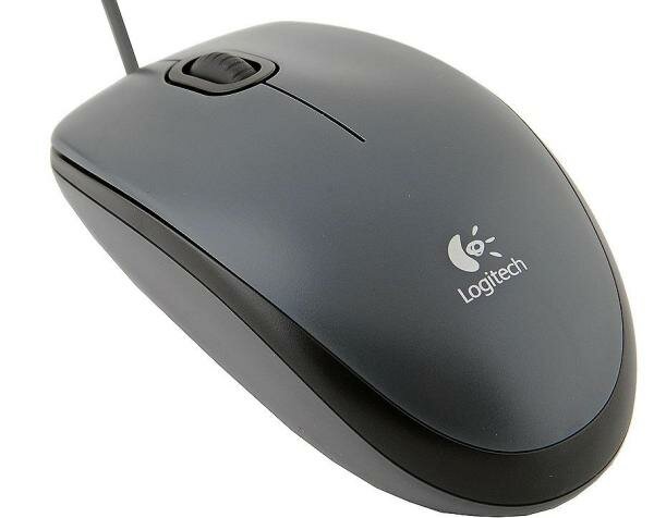 Logitech Mouse M90 Black USB 910-001794