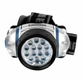 Фонарь портативный Camelion LED5312-14F4 металлик