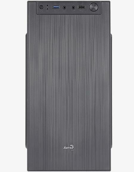 Корпус mATX AeroCool 4711099471720 черный, без БП, USB3.0, USB2.0, 8cm fan - фото №1