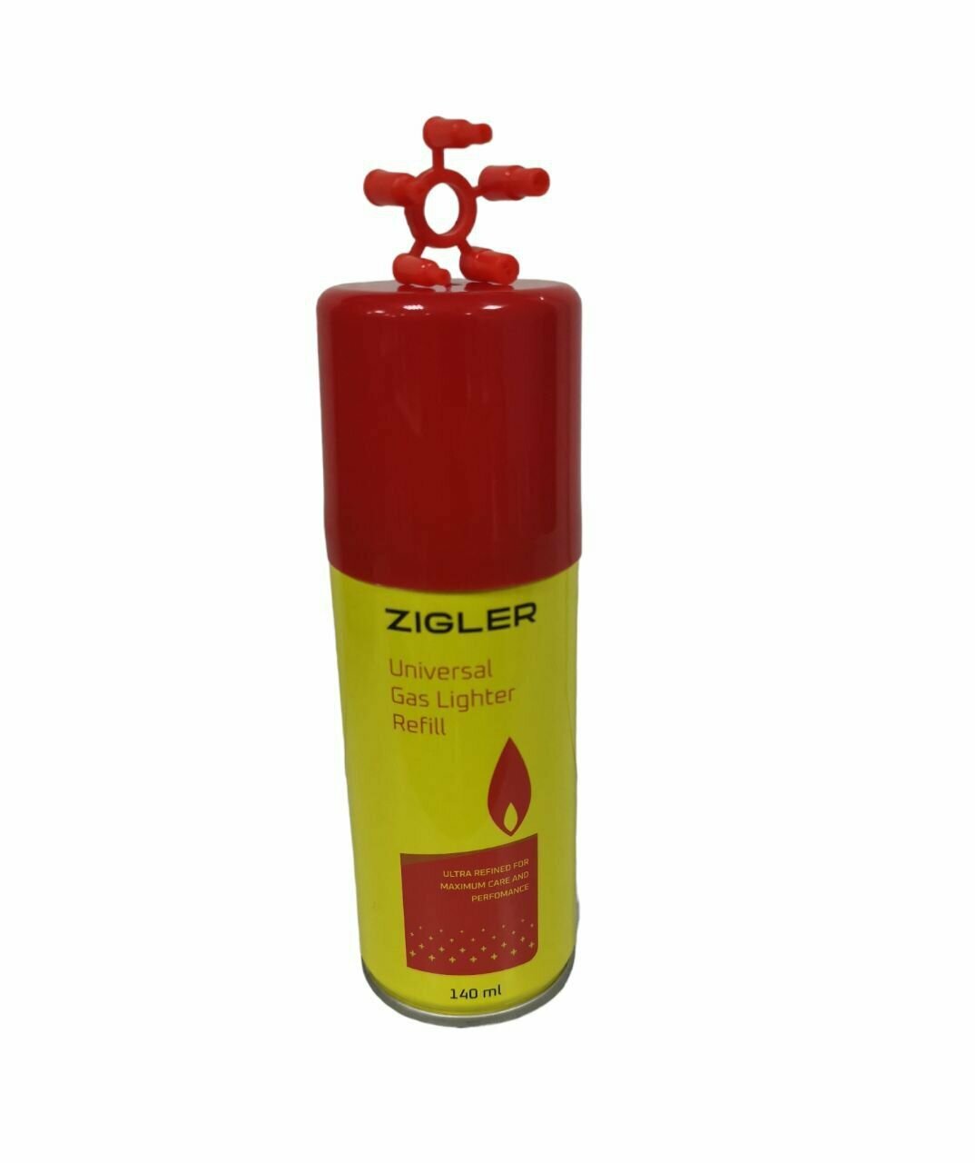 Газ для заправки зажигалок ZIGLER 140 мл в комплекте с переходниками 5шт - фотография № 3