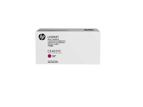 Картридж HP CE403YC для LaserJet Enterprise M551 М570 М575 пурпурный