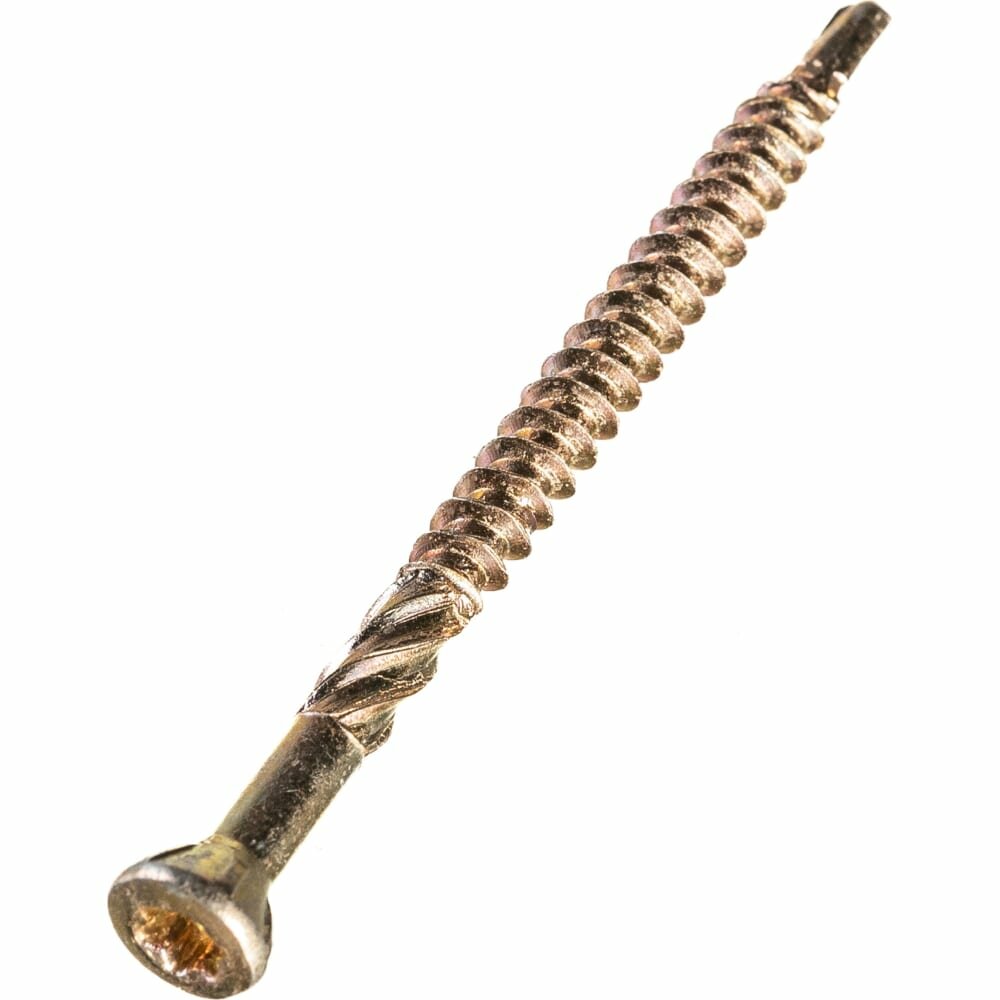 фото Европартнер Шуруп для деревянных полов, самозенкующий, потай TORX 10, ж/п 3,5x45, 50 шт. E1 1413 1 15 0067 7