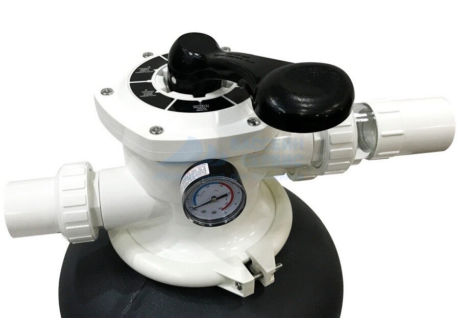 Песчаный фильтр Aquaviva P400 (6,12 м³/час, D=400 мм, 35 кг, верхнее подключение), цена - за 1 шт - фотография № 2