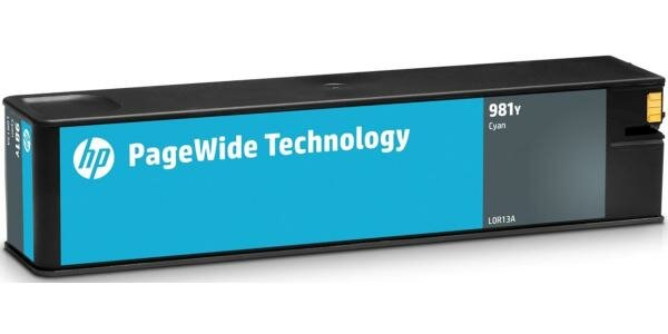 Картридж HP 981Y L0R13A для PageWide 586/556 голубой