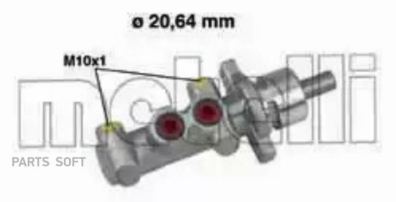 METELLI 050396 Цилиндр тормозной