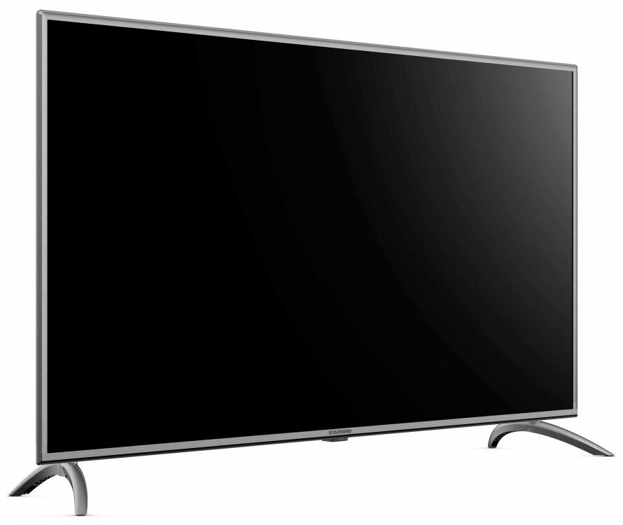 55" Телевизор STARWIND SW-LED55UG400 IPS, стальной