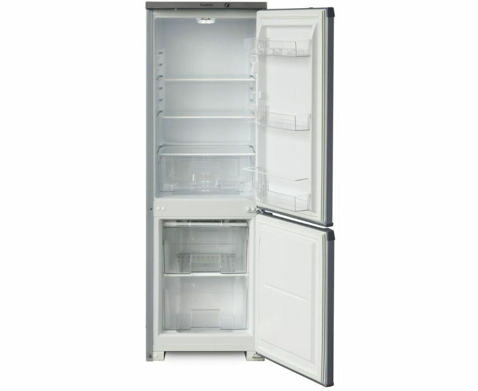 Холодильник Бирюса C118, серый металлопласт - фотография № 2