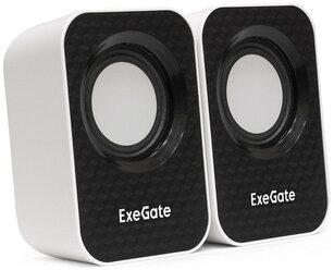 ExeGate Акустическая система стерео ExeGate Disco 170 EX287052RUS, 2x3Вт, питание от USB, бело-черный (ret)
