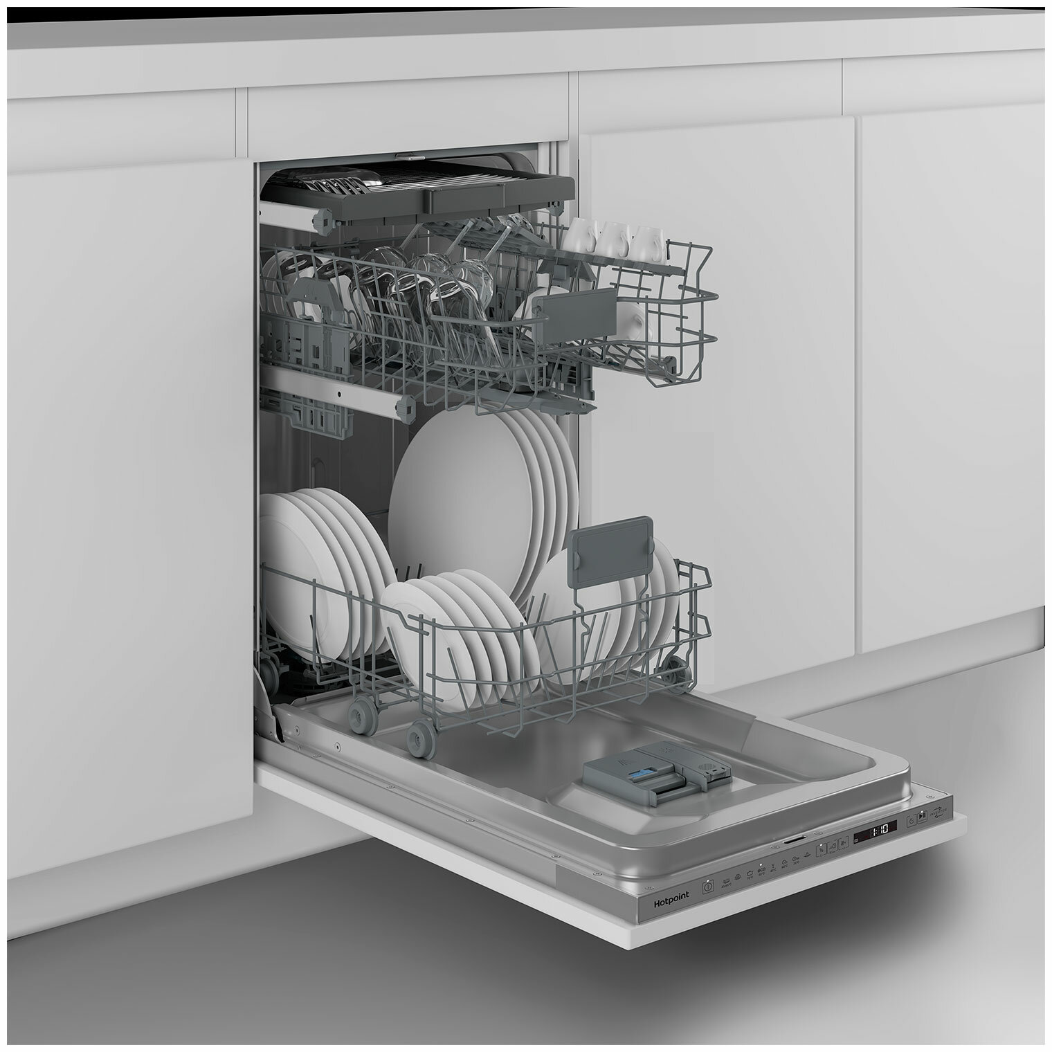 Встраиваемая посудомоечная машина Hotpoint HIS 2D86 D - фотография № 3