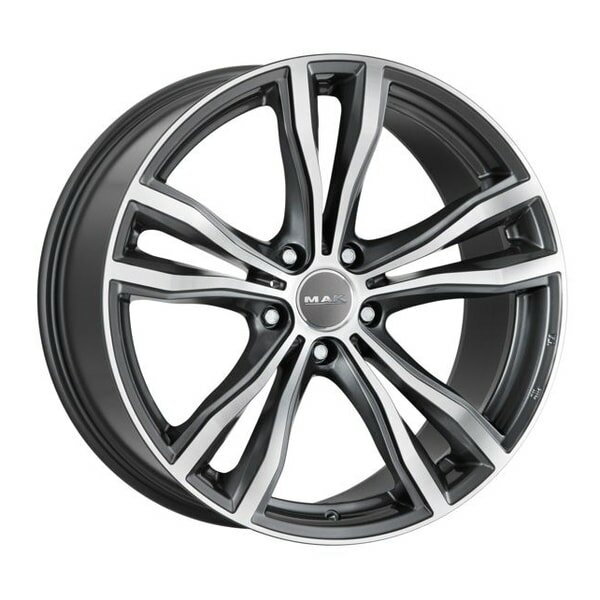 MAK X-Mode 20X10J 5X120 ET40 DIA74.1 Gun Met-Mirror Face