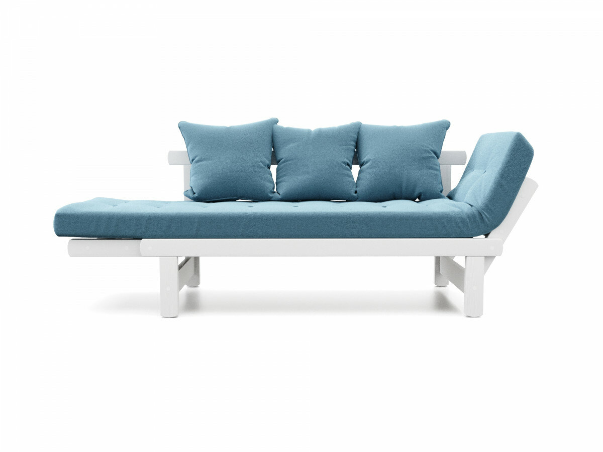 Садовый диван кушетка Soft Element Эльф, голубой - фотография № 3