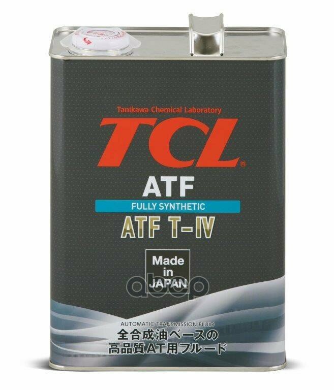 Жидкость Для Акпп Tcl Atf Type T-Iv, 4Л TCL арт. A004TYT4