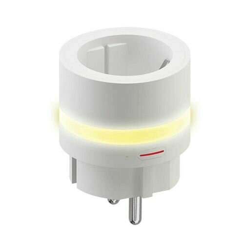 Розетка HIPER IoT P05 умная с LED подсветкой/Wi-Fi/AC 100-250В/16А/50-60 Гц/3600 Вт/для установки только внутри помещений