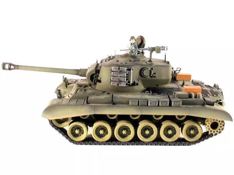 Р/У танк Taigen 1/16 M26 Pershing Snow leopard (США) PRO V3 2.4G RTR, TG3838-1PRO3.0