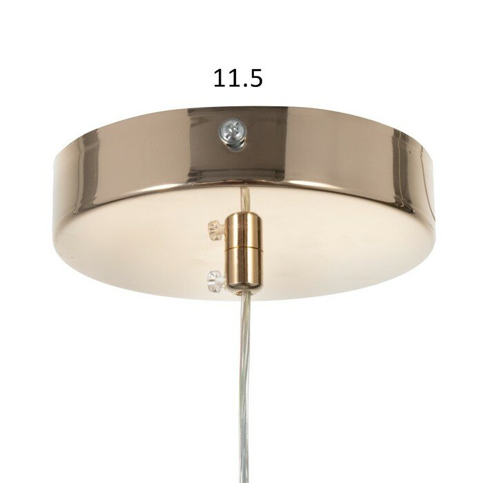 Светильник "Ней" LED 17Вт серебро 10,5х10,5х45-130 см - фотография № 7