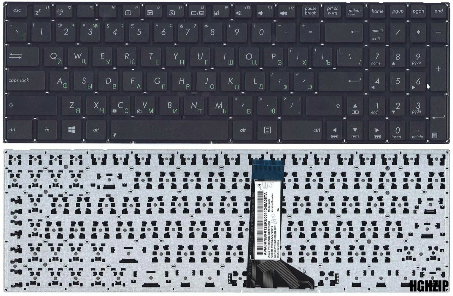 Клавиатура Asus X554L 03-0028