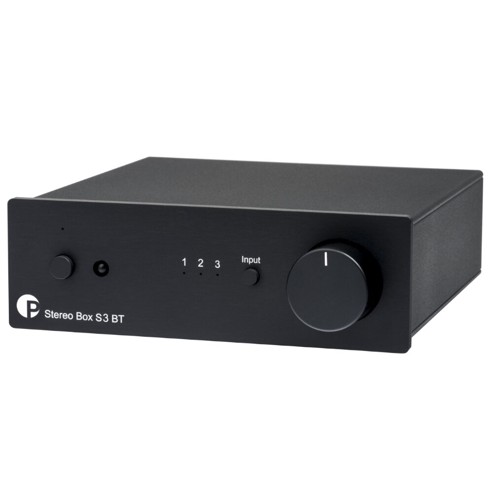 Интегральные стереоусилители Pro-Ject Stereo Box S3 BT Black