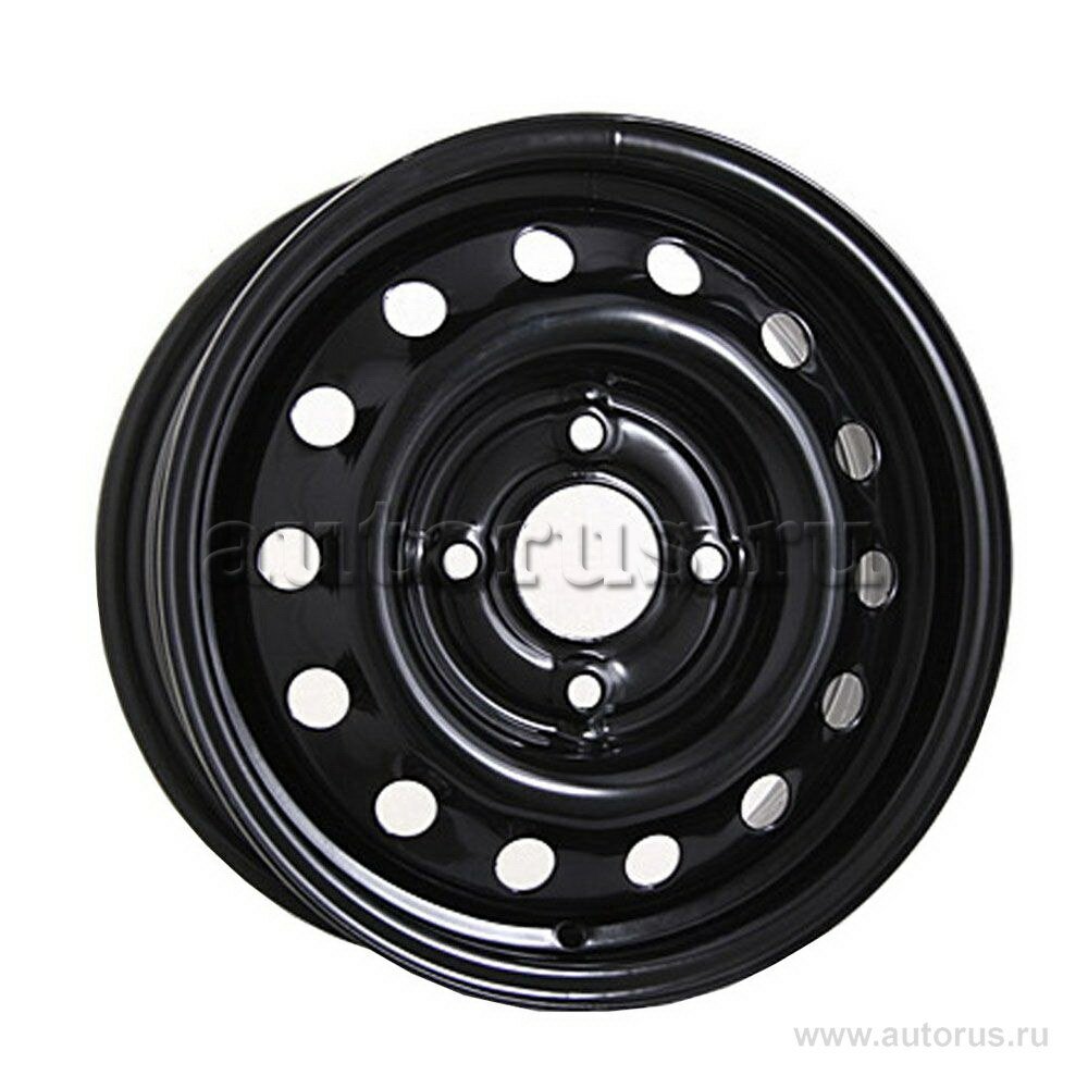 Диск штампованный r14 5j 5x100/57.1 et35 евродиск 43h35d ed black 9304635